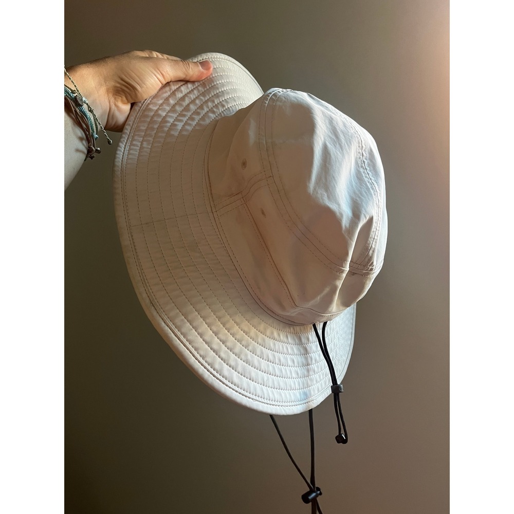 Solar Escape Women's Wide Brim Sun Hat Cream Outdoor Hiking Fishing Coastal Chic